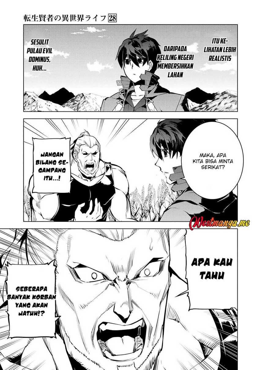 Tensei Kenja no Isekai Raifu ~Daini no Shokugyo wo Ete Sekai Saikyou ni Narimashita chapter 84 halaman 57