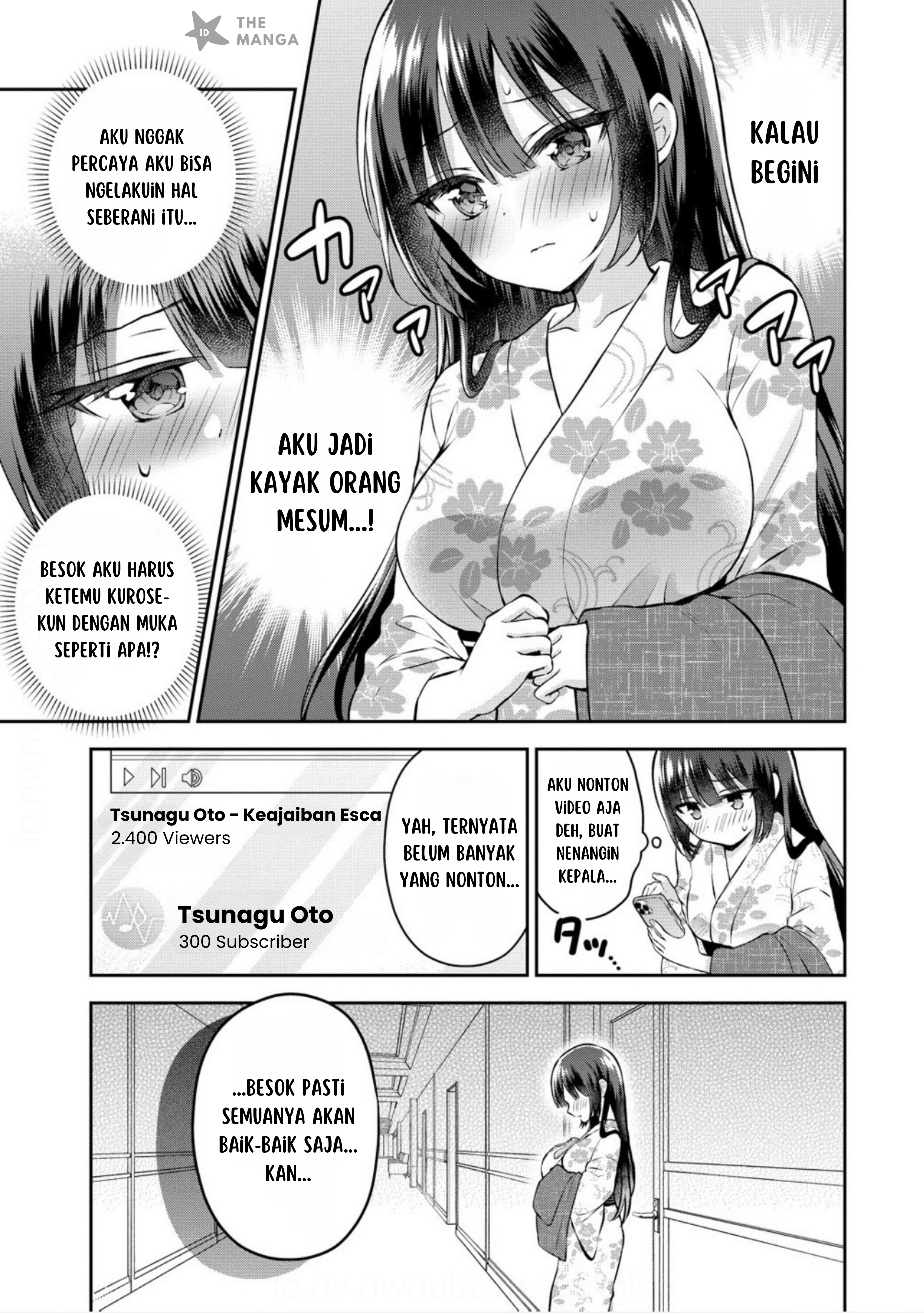 Tonari no Seki no Inkya Joshi ga Oshi Utaite Datta - Ore no Kyoku wo Uttatekure! chapter 12.1 halaman 10
