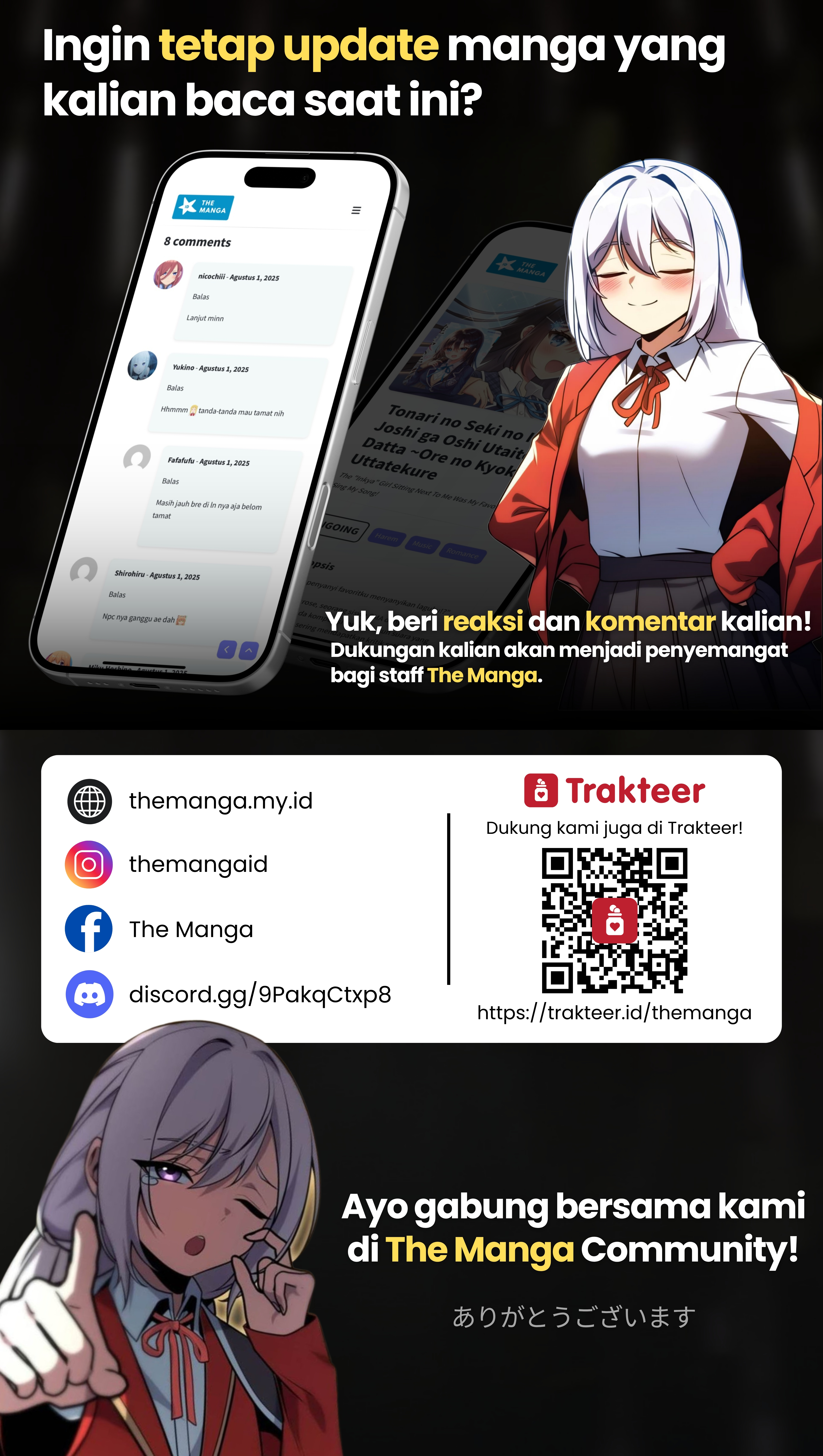 Tonari no Seki no Inkya Joshi ga Oshi Utaite Datta - Ore no Kyoku wo Uttatekure! chapter 12.1 halaman 12