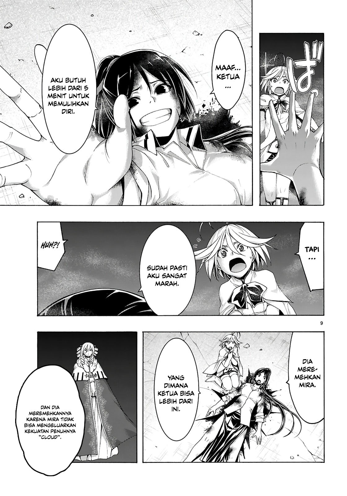 Trinity Seven chapter 157 halaman 10
