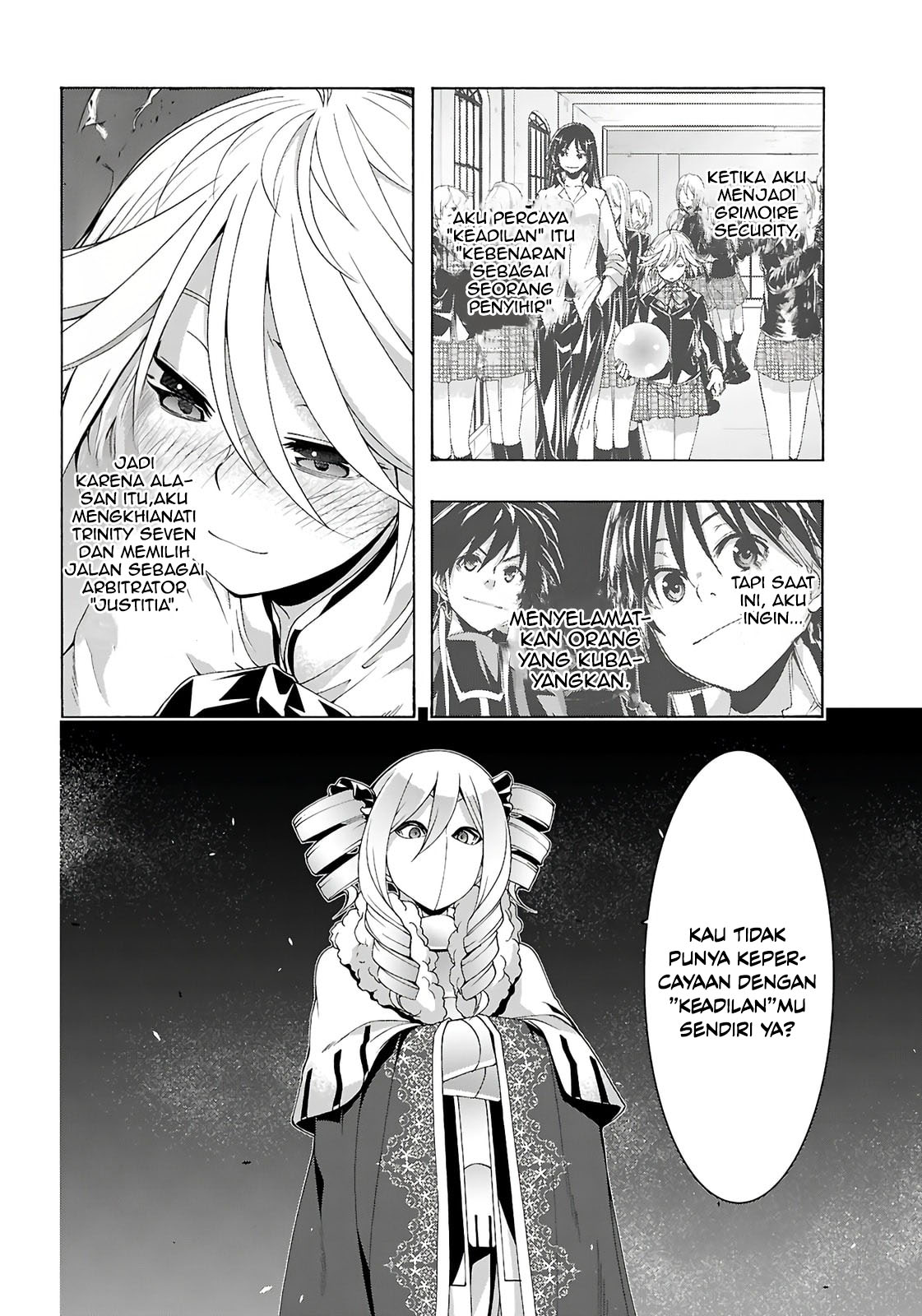 Trinity Seven chapter 157 halaman 13