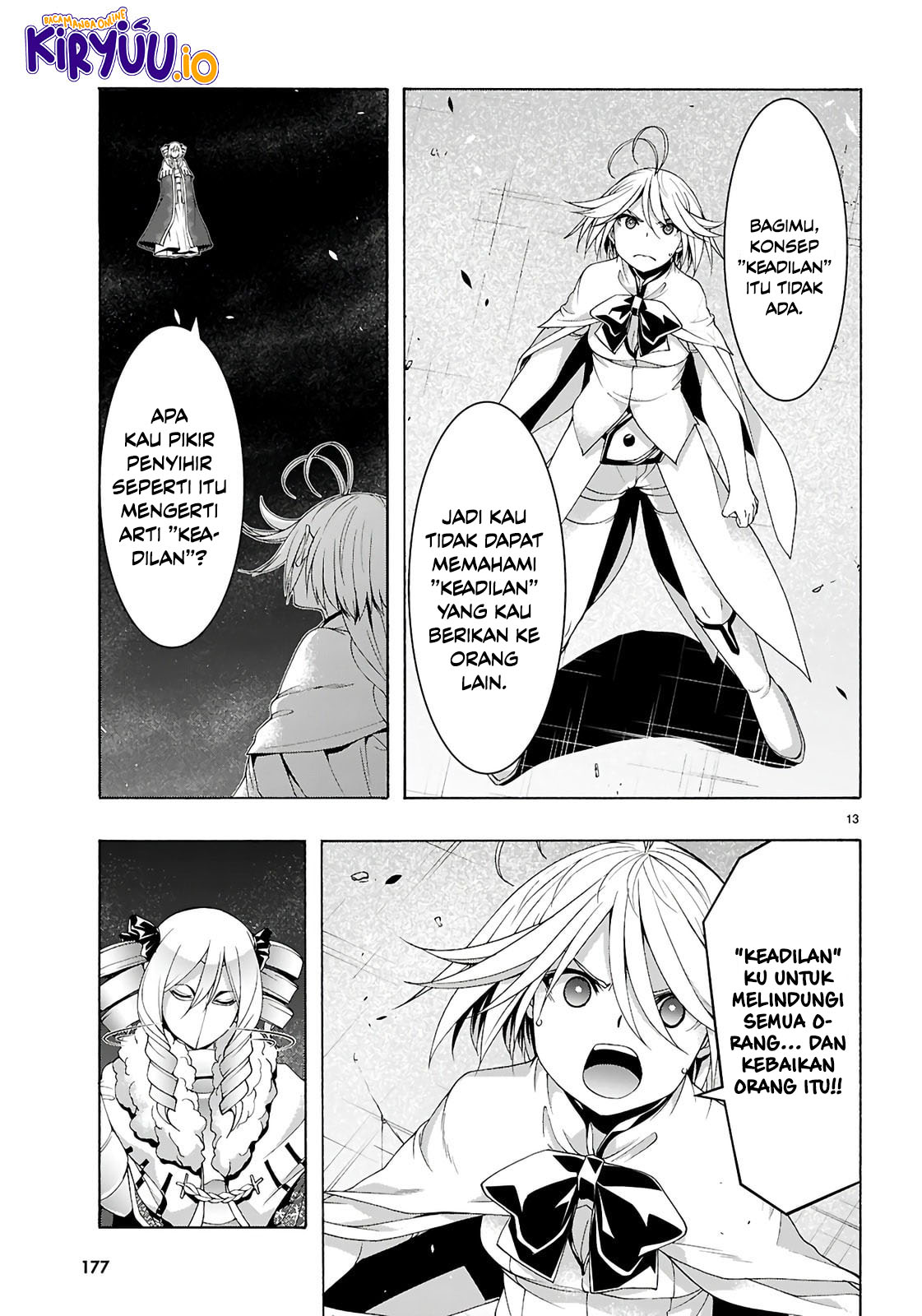 Trinity Seven chapter 157 halaman 14