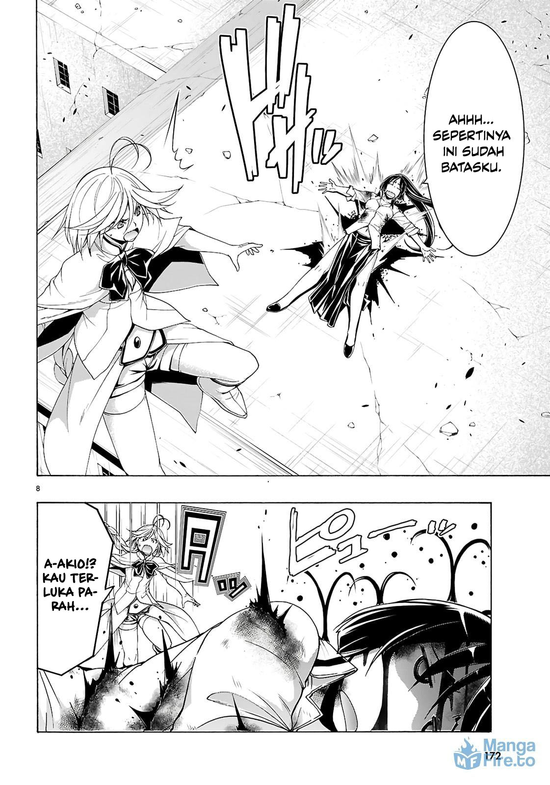 Trinity Seven chapter 157 halaman 9