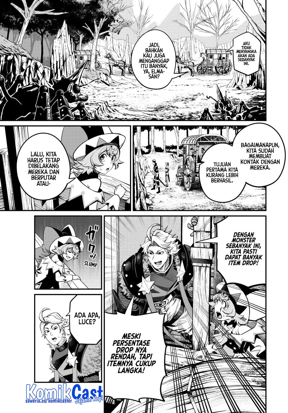 Tsuihou Sareta Tenshou Juu Kishi ha Gemu chishiki de Musou Suru chapter 114 halaman 14