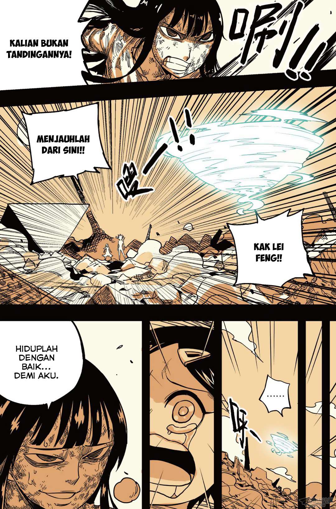 The First 1 chapter 37 halaman 21