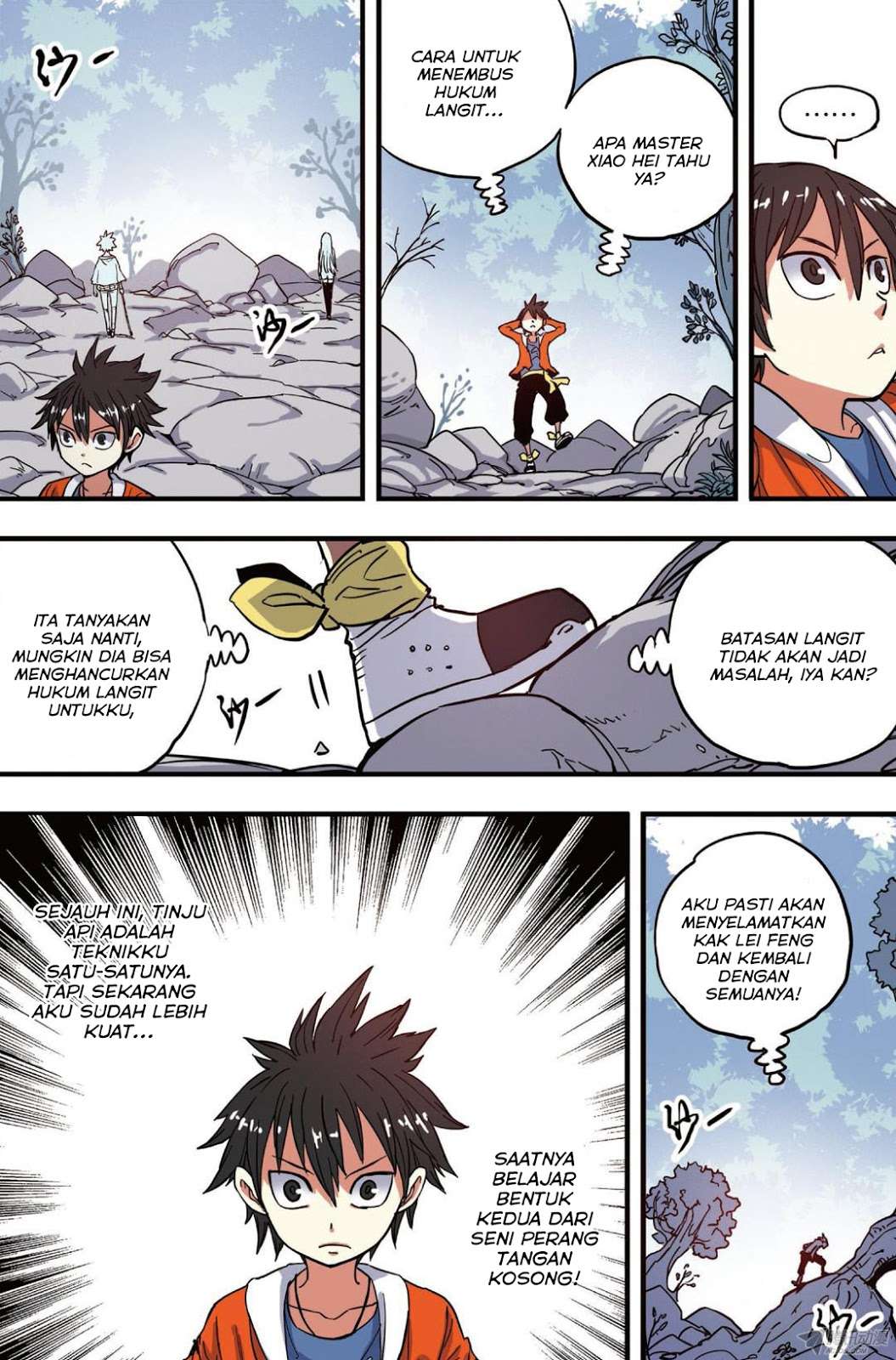 The First 1 chapter 38 halaman 11
