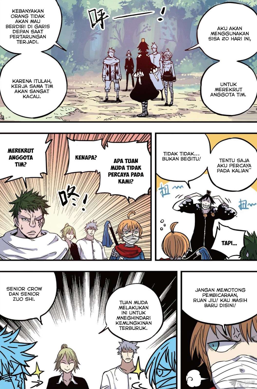 The First 1 chapter 38 halaman 14