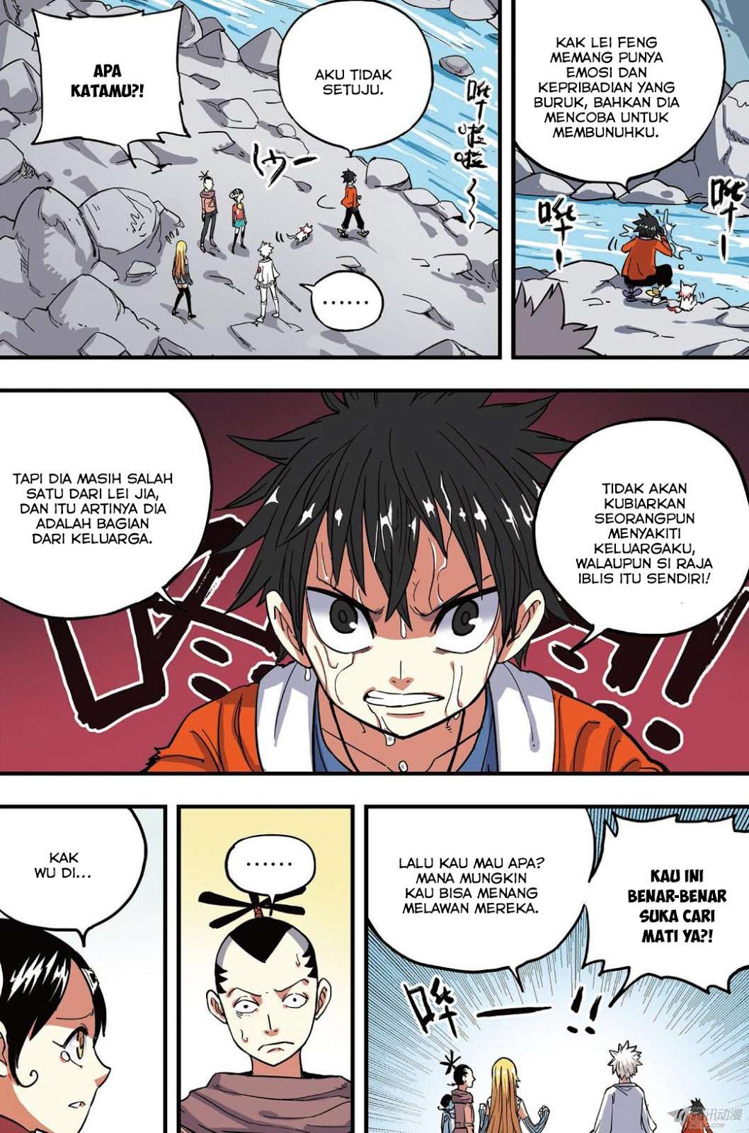 The First 1 chapter 38 halaman 4