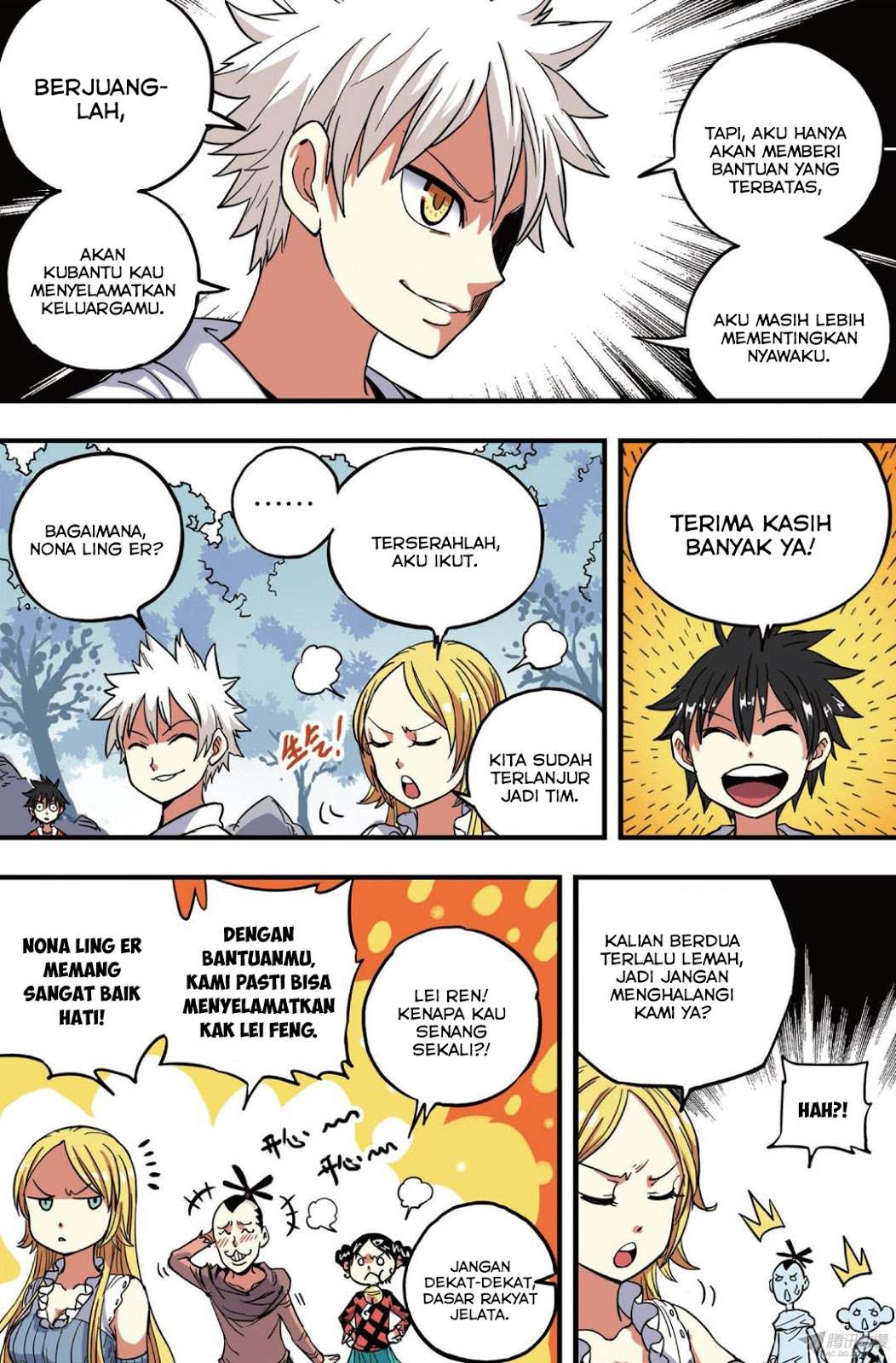 The First 1 chapter 38 halaman 6