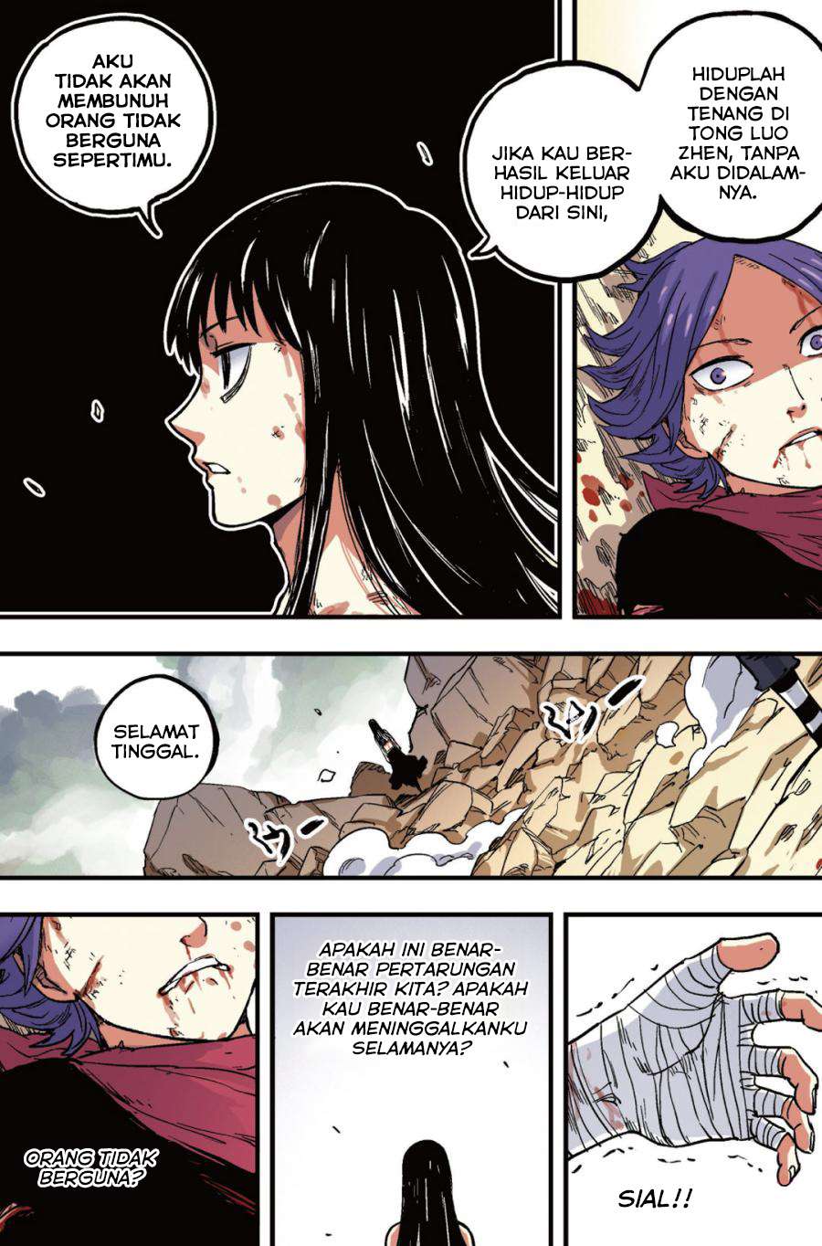 The First 1 chapter 41 halaman 8