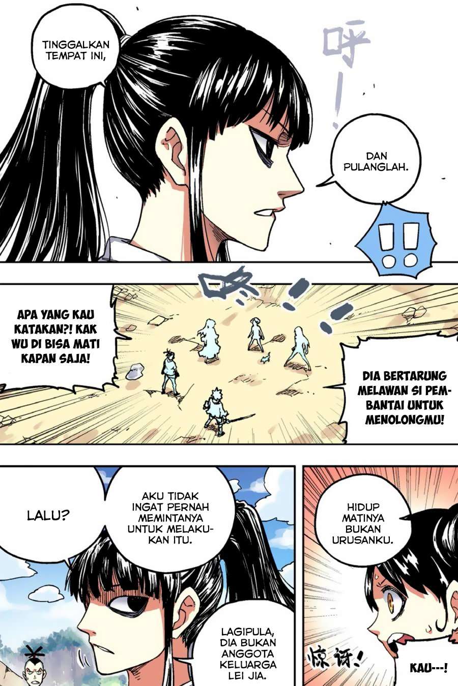 The First 1 chapter 50 halaman 4